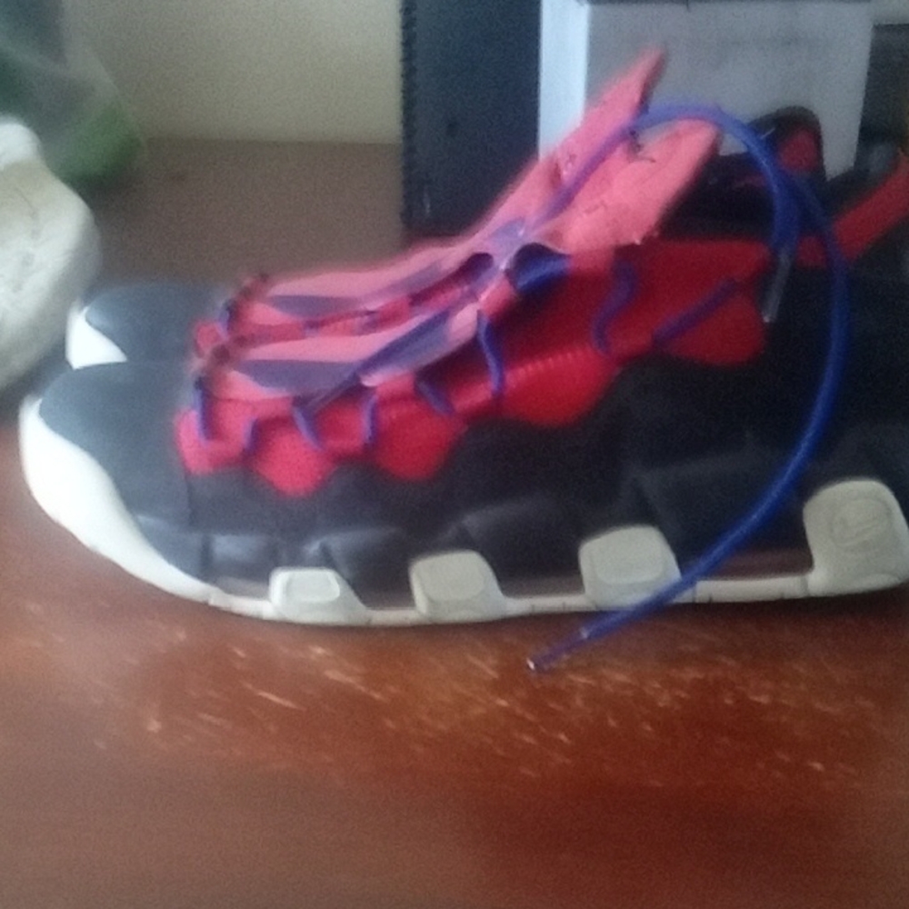 Nike Red and Black Athletic Shoes